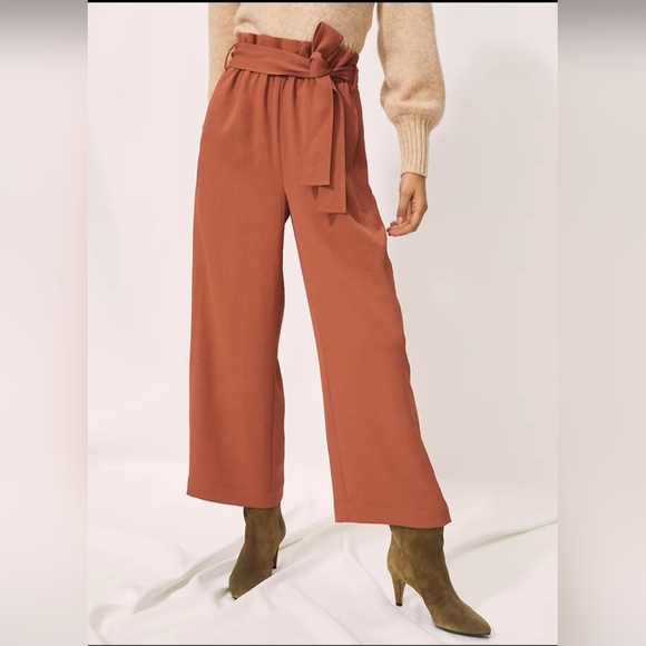 NWOT WILFRED ARITZIA Pants | Size 2 | Paperbag | High Rise Tie Front Trouser - Picture 6 of 14